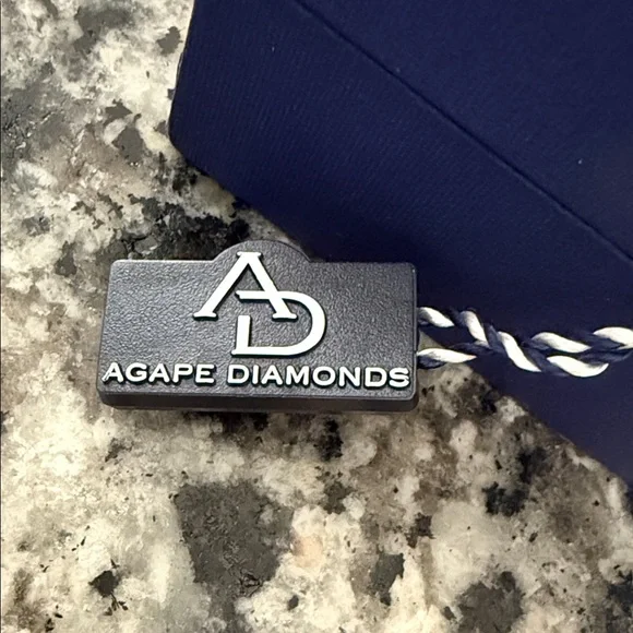 Agape Diamonds Silver Ring